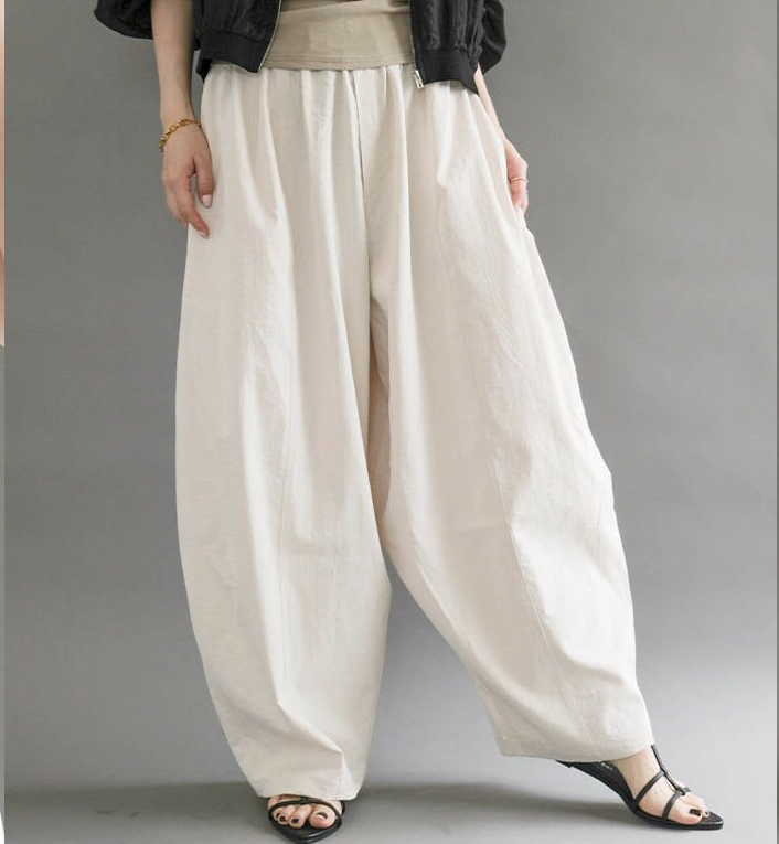 コクーンワイドパンツ