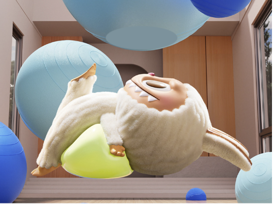 THE MONSTERS Lazy Yoga シリーズ