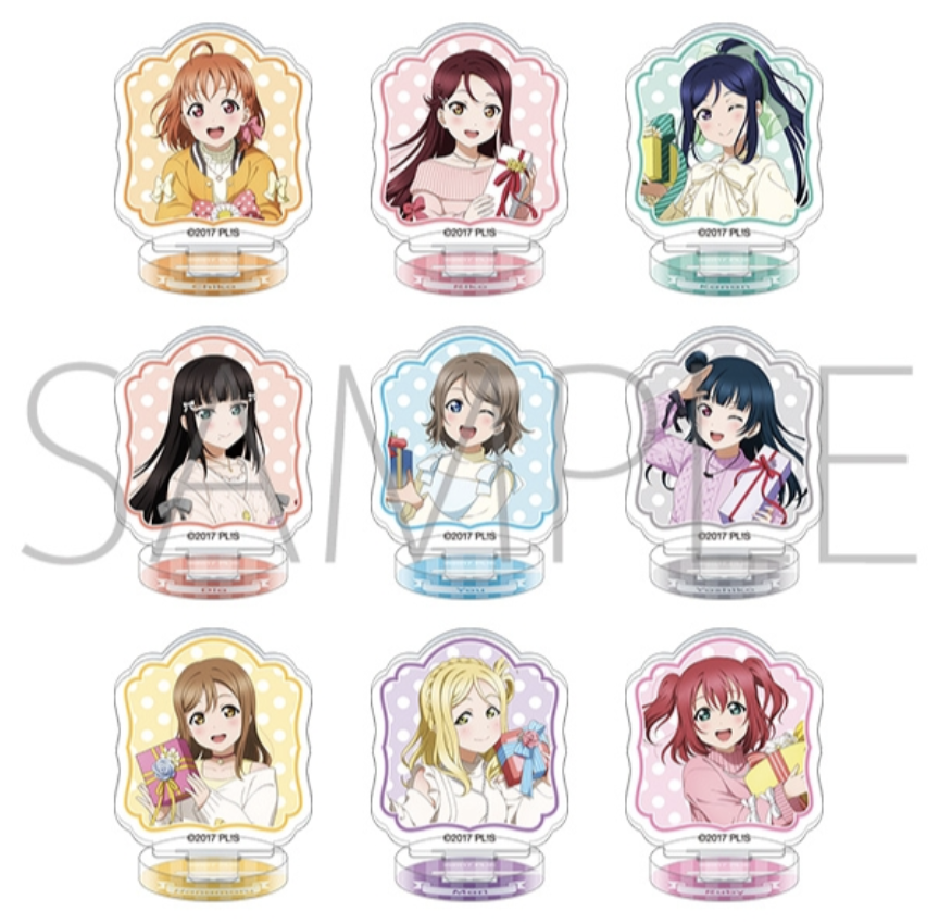 ラブライブ！サンシャイン!ちゅあスタミニチュアアクリルスタンドコレクション