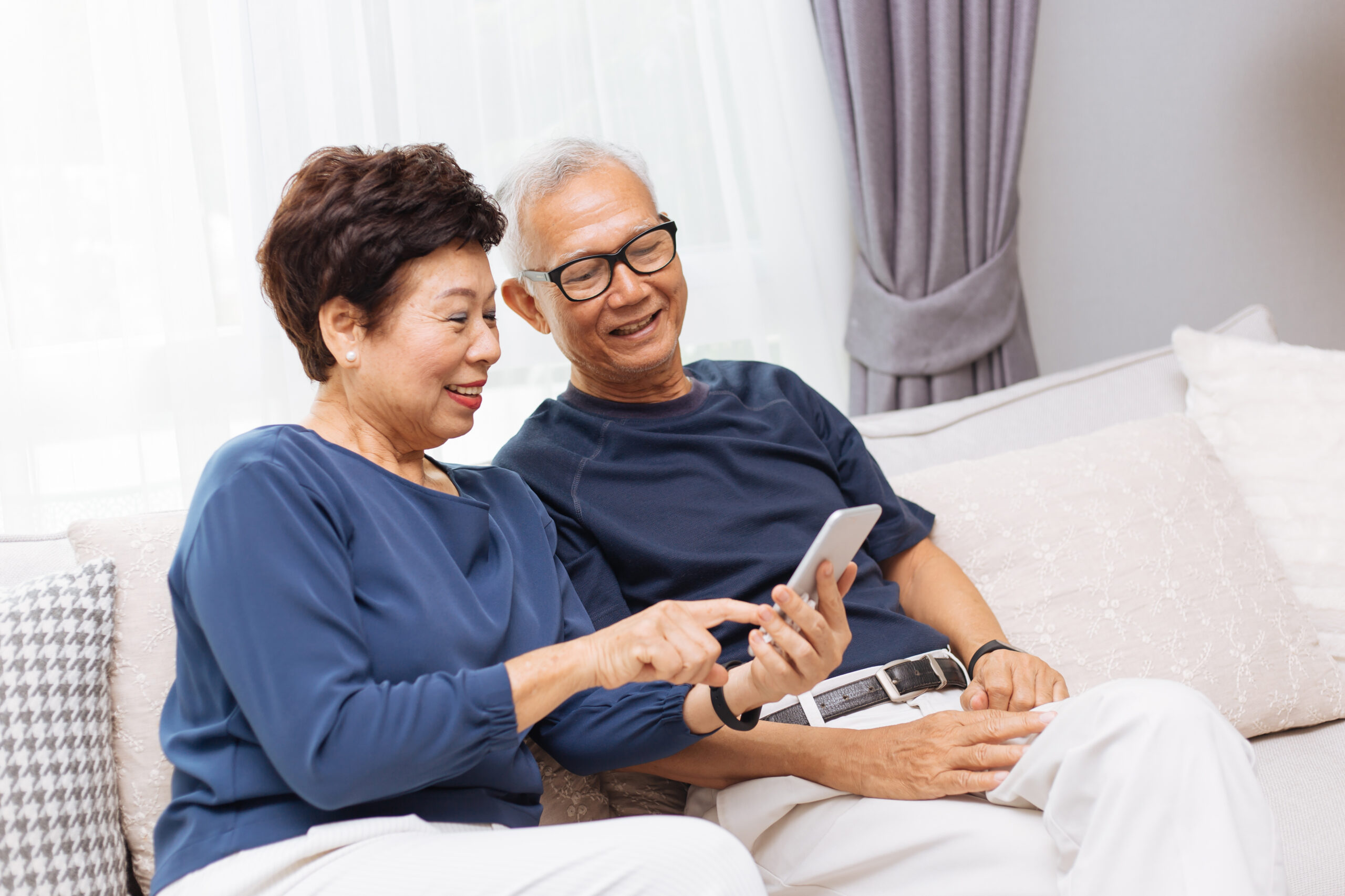 夫婦スマホ